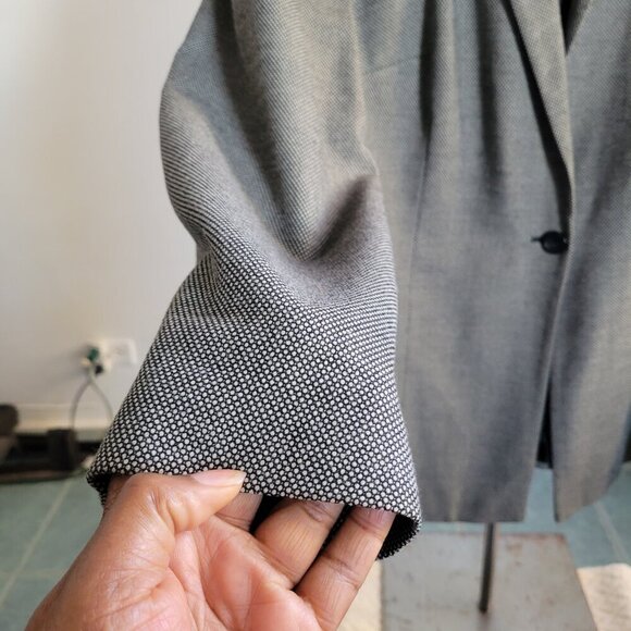 APOSTROPHE Gray Tweed Women’s Plus Size Jacket/Blazer (Size: 22W) - Picture 3 of 14